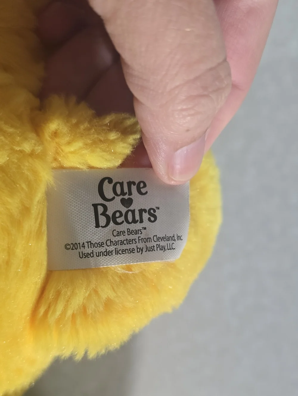 Care Bears Funshine Bear Yellow Sun On Belly  Plush Toy - Soft Kids Toy